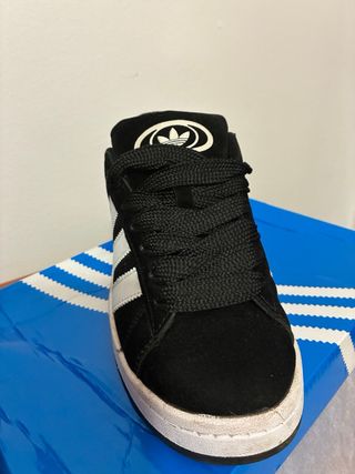 Adidas Campus 99 Zapatillas Negras Blancas