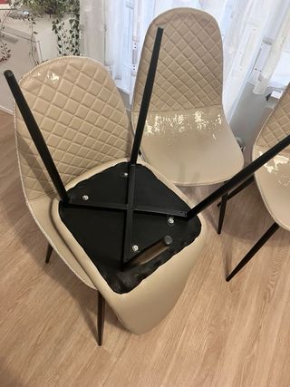 Juego de 4 sillas para tapizar URGE