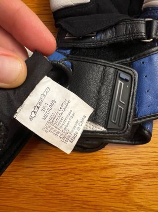 Guantes Moto Alpinestars SP1 Carbono talla M