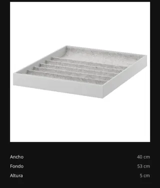 Pantalonero y cajón extraíble Ikea