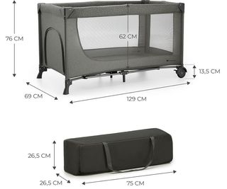 Cuna de viaje Kinderkraft Joy 2