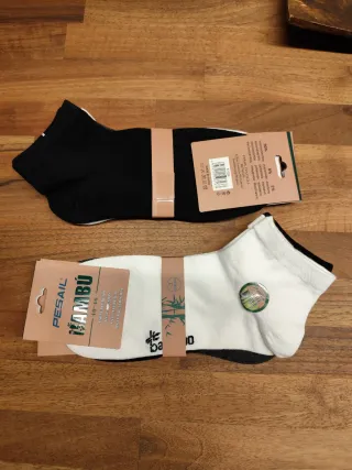 Calcetines tobilleros Bambú PESAIL Talla 40-46