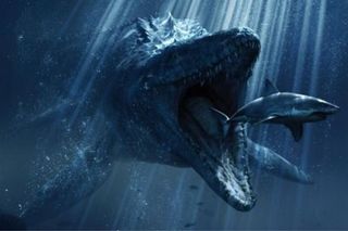 ¡ Mosasaurus jurassic world park juguete gigante !