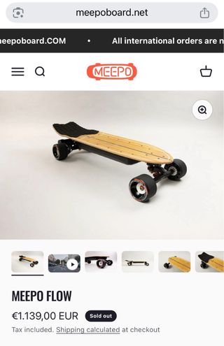 Meepo Flow skate eléctrico