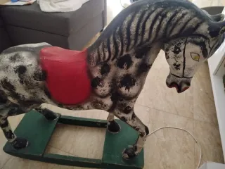 2 Caballos Balancín Antiguos