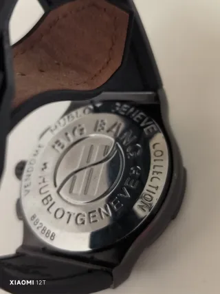 Reloj Hublot Marrón y Negro