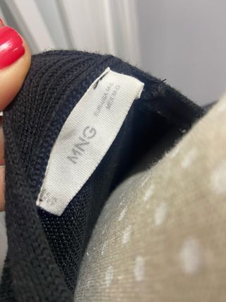 Chaleco Mango Negro Talla M/L