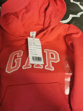Sudadera Gap Niña Talla 3 Años