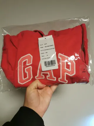 Sudadera Gap Niña Talla 3 Años