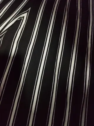 Mono Bershka rayas blanco y negro Nuevo