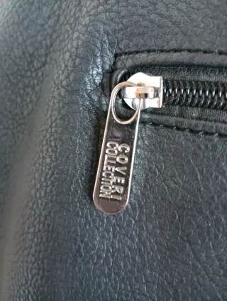 Borsa a spalla Coveri Collection nera e capiente