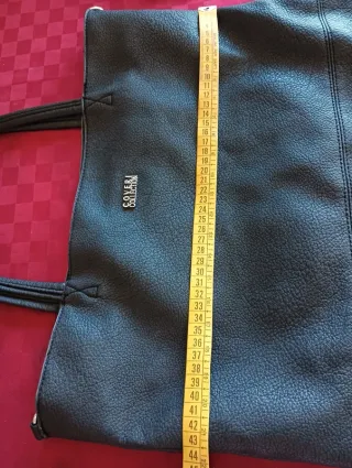 Borsa a spalla Coveri Collection nera e capiente