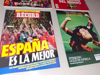 4 revistas españa mundial 2010 campeona mundo