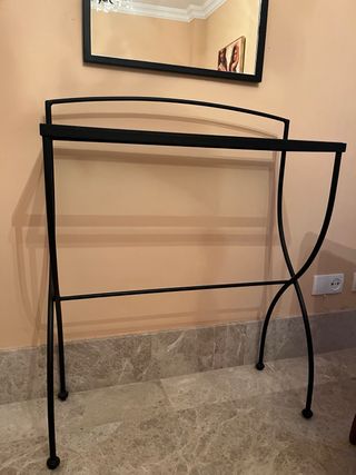 3 Consolas Hierro y Cristal + Espejo