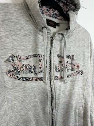 Felpa sudadera von dutch hoodie S Y2K