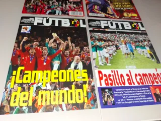4 revistas españa mundial 2010 campeona mundo