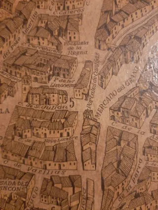 Litografía Salamanca 1858