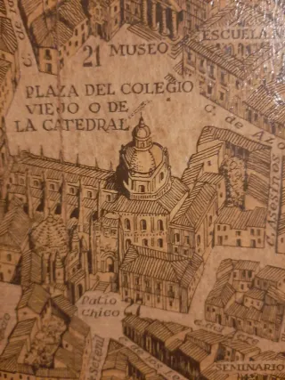 Litografía Salamanca 1858