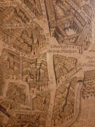 Litografía Salamanca 1858