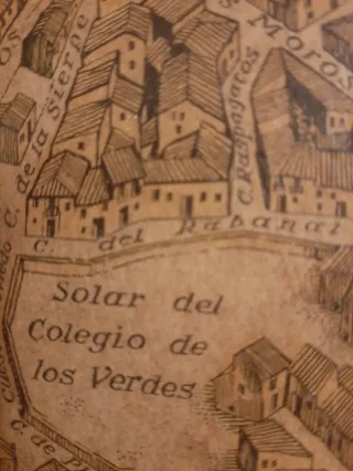 Litografía Salamanca 1858