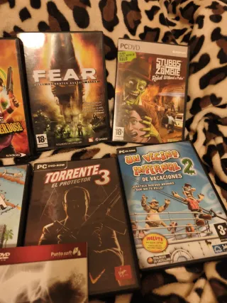 Lote 9 juegos PC originales