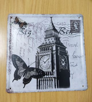 Placas de Metal Decorativas