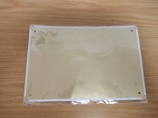 Placas de Metal Decorativas