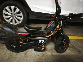 Bicicleta eléctrica infantil 12 pulgadas