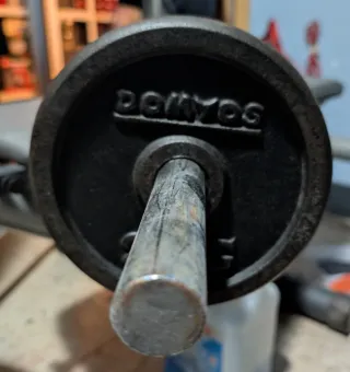 Barra de pesas 150 cm