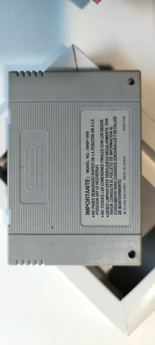 Super Soccer Super Nintendo PAL