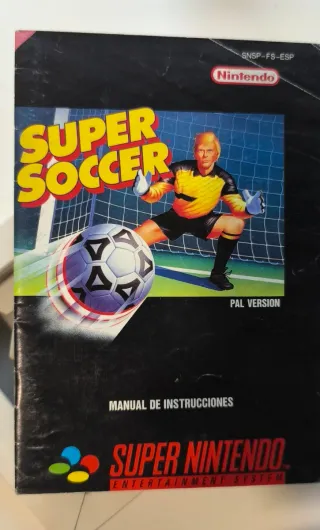 Super Soccer Super Nintendo PAL