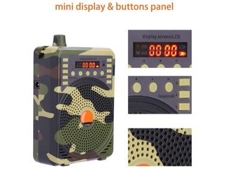 Altavoz Señuelo Pájaros Camuflaje