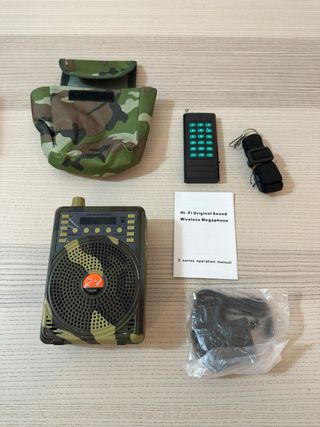 Altavoz Señuelo Pájaros Camuflaje