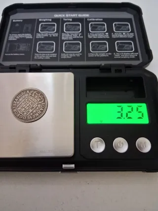 Plata Portugal 1706.