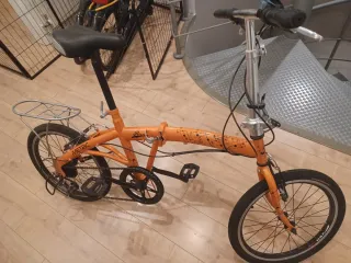 Bicicleta Plegable Riscko Metric Naranja