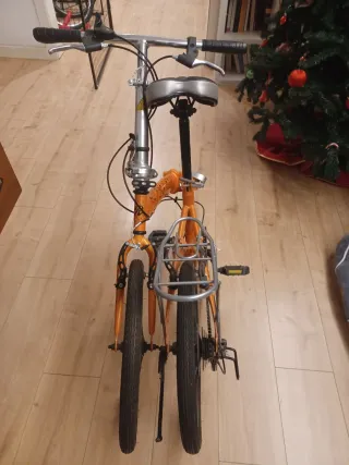 Bicicleta Plegable Riscko Metric Naranja