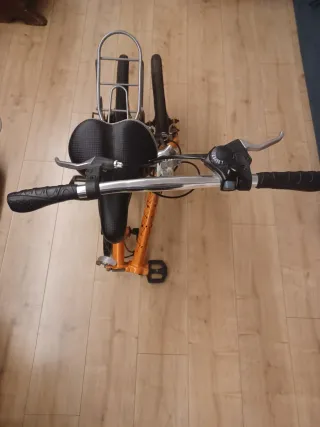 Bicicleta Plegable Riscko Metric Naranja