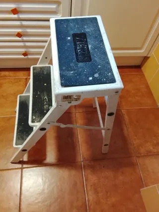 Escalera plegable 3 peldaños