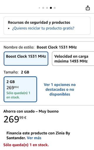 Tarjeta Gráfica Gigabyte GeForce GTX 1050ti