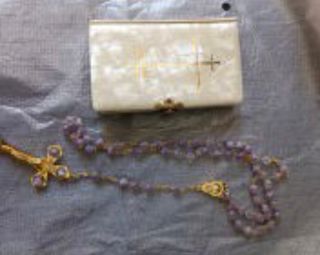 Traje comunión niño 10 años,zapatos, libro, cruzes