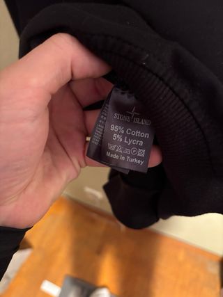 Sudadera Stone Island XL Negra