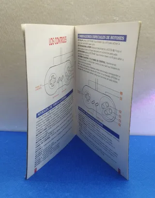 MANUAL SNES SUPER STAR WARS PAL ESP ESPAÑA