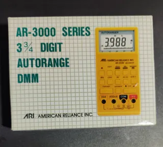 Multímetro American Reliance AR-3000