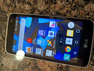 LG K4 4G Smartphone Negro/azul.