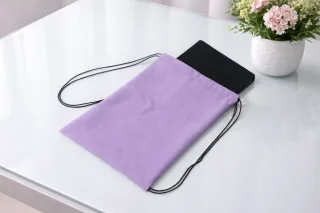 Mochila 100% Lana natural color lila