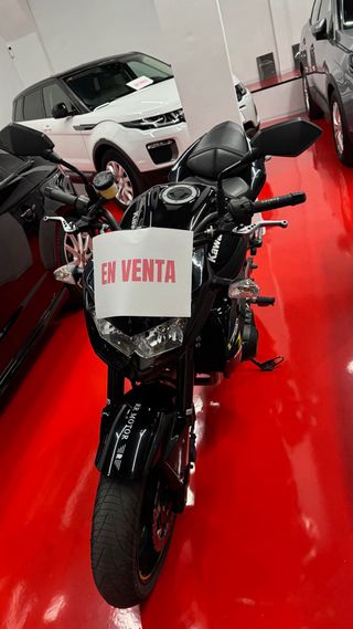 Kawasaki Z750 Negra