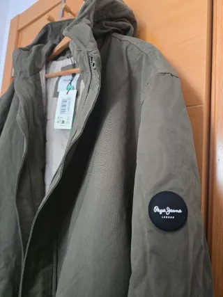 Chaqueta Parka Pepe Jeans Verde Oliva