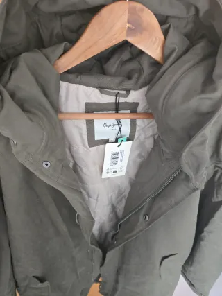 Chaqueta Parka Pepe Jeans Verde Oliva
