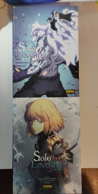 Mangas Solo Leveling del 1 al 6