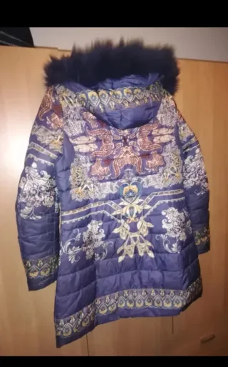 abrigo plumífero mujer